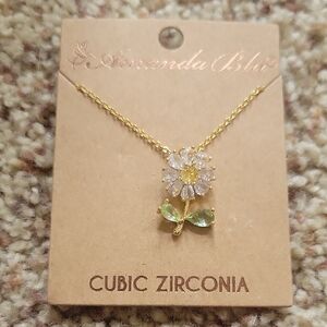 COPY - Amanda Blu Gold Daisy Necklace